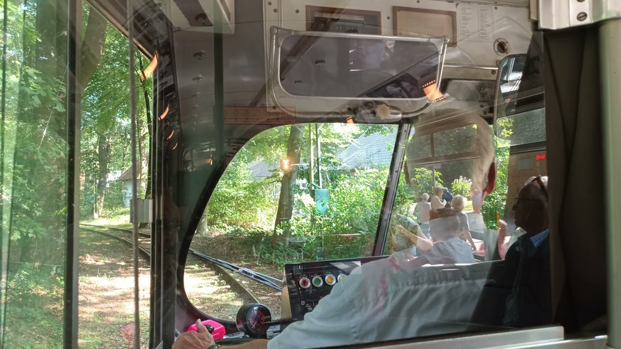 Tramrit Arnhem.  Openluchtmuseum.  Tramride Arnhem. 2.