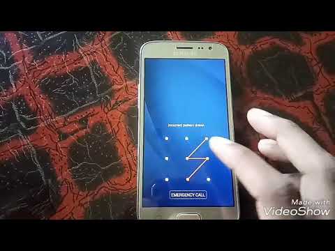 Samsung J2 Pro Pattern unlock 100%