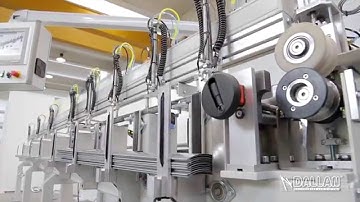 Venetian Blind: stand alone assembly of C80 and flat profiles on ladder string