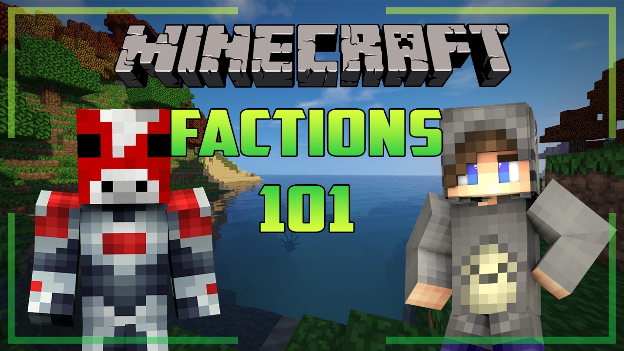 BUILDING A BASE - Minecraft Factions 101 - Ep.1 w/Jacksucksatminecraft ...