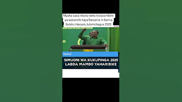 Watanzania Wote Wanasema Hawaoni Wakushindana Na Samia 2025 Ndani Ya CCM Wala Kwa Upinzani SSH Tiki 
