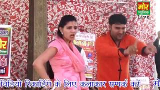 sapna & ajay hooda live stage dance top haryanvi HD screenshot 5