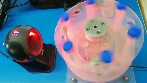 1d omnidirectional scanner XB-3080 testing