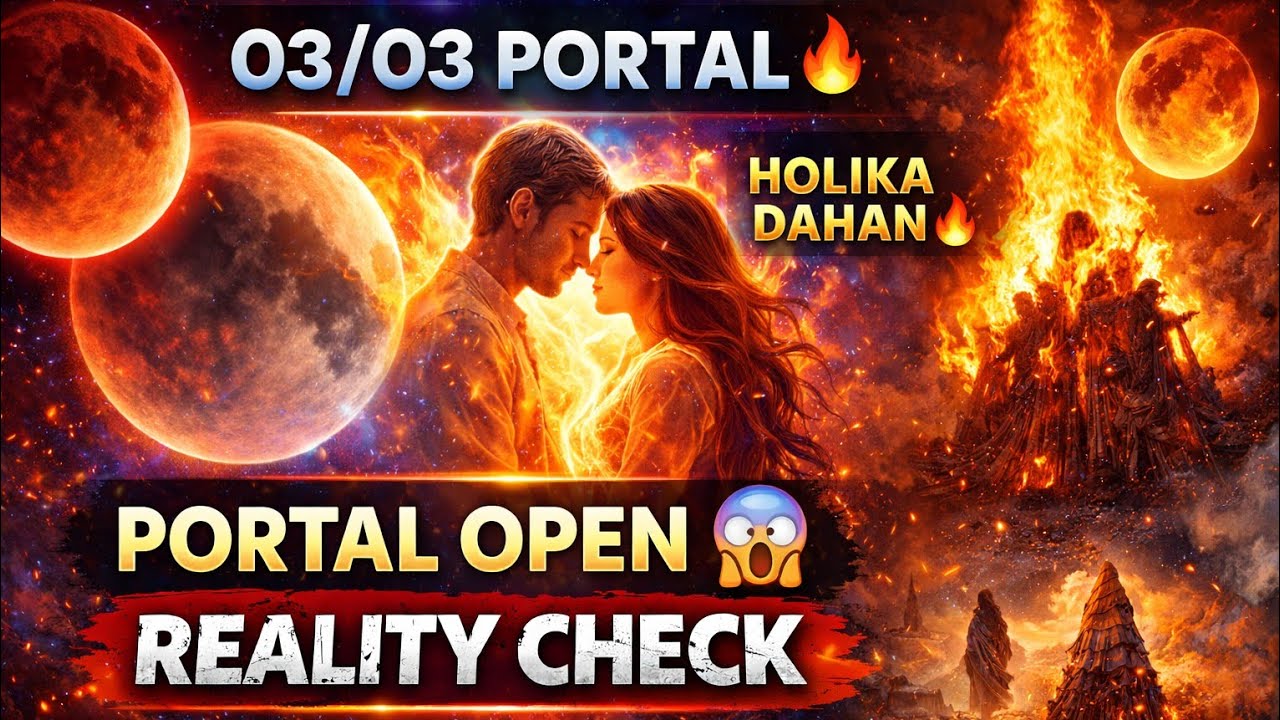 03/03 Portal | Lunar Eclipse | Holika Dehan & Blood MoonTwinFlame #Energy_update #twinflamehindi 