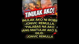 OOPS!YAY! JONVIC REMULLA NAITULAK NI ROBIN PADILLA SA SENADO WOW!#comedy#jokes#funny#foryou#shorts