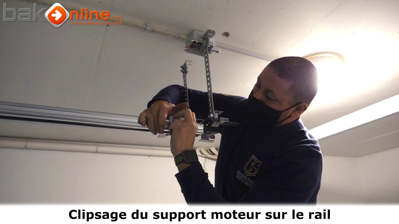 Motorisation Porte de Garage FAAC DOLPHIN D1000 avec rail