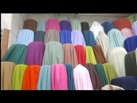 جميع أنواع القماش الشتوي 2026 من منبع القماش بالأزهر وعروض علي القماش الصيفي فيديو قمررررر