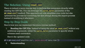Converting String to Date in a Pandas DataFrame Made Easy