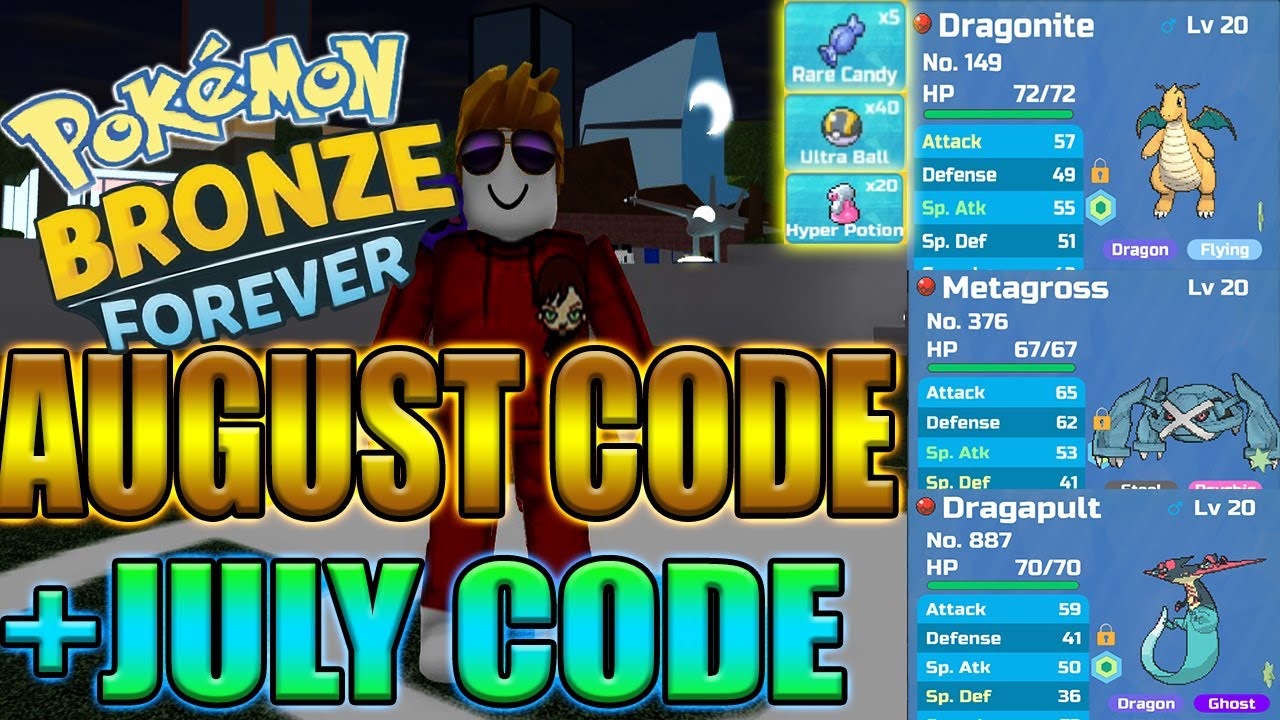 USE THESE 2 CODES, New Code for August 2022 Rollback in Pokemon Brick  Bronze