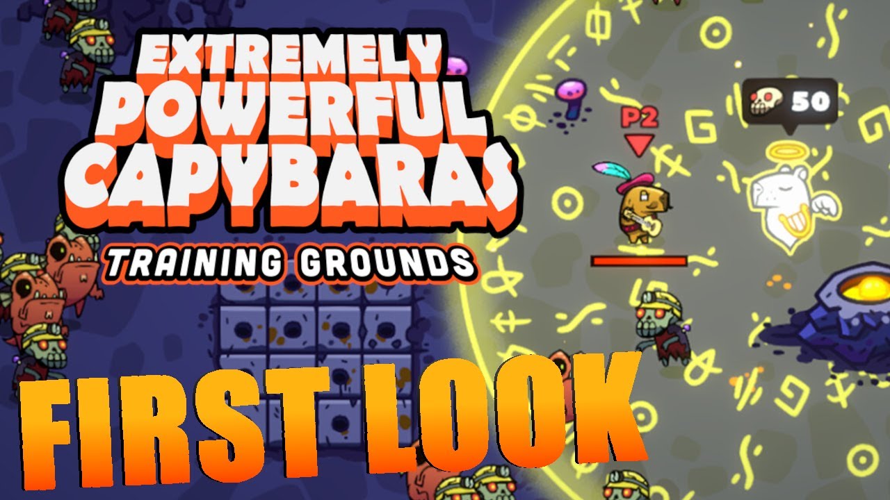 Extremely Powerful Capybaras: Training Grounds - Gameplay - YouTube