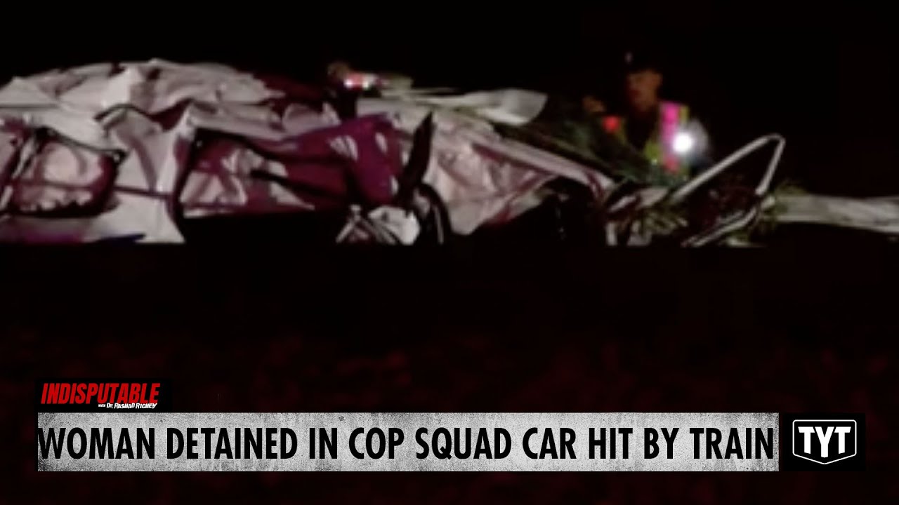 Train Hits Woman Detained In Cop Car That Was Parked On Tracks YouTube