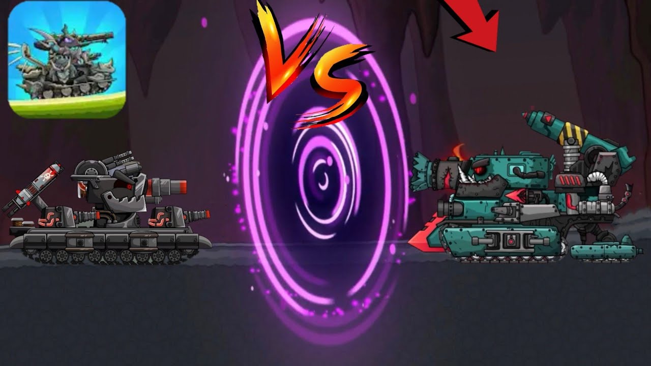 Tank Arena Steel Battle (Beta)KV6 Black Tank vs New Boss Tank fighting