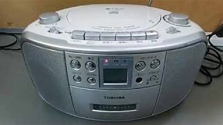 TOSHIBA TY-CDS3 東芝 CD ラジオ カセット レコーダー