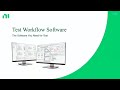 NI Test Workflow Software for Research, Validation, and Production Test