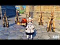 【原神】エリンに勝てない魔物たち。 The enemies are completely defeated by Ellin.