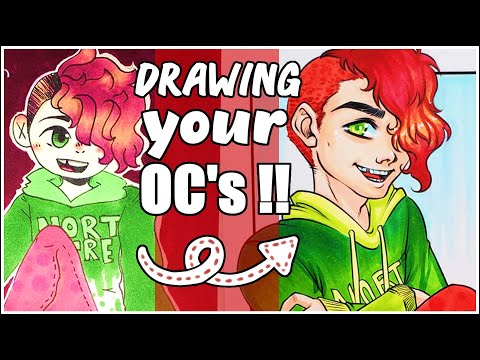 DRAWING your OC's!!!