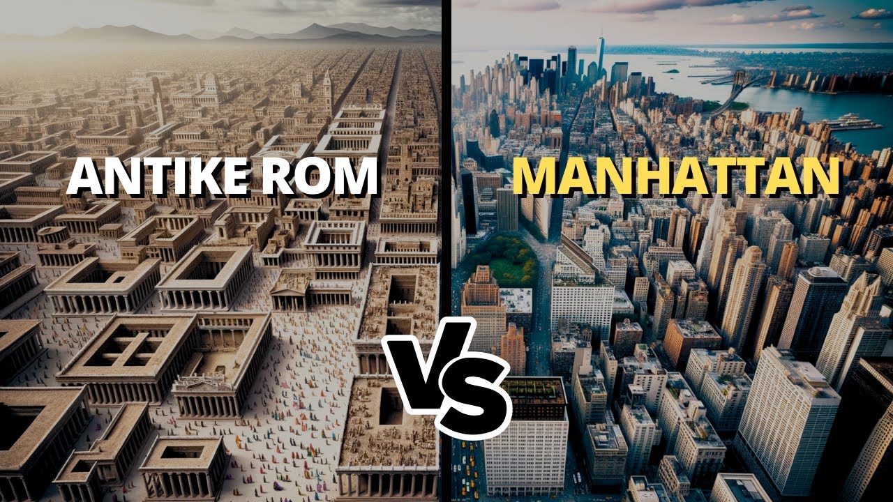 Wie konnte das antike Rom eine höhere Bevölkerungsdichte als Manhattan erreichen? 🏛️🗽