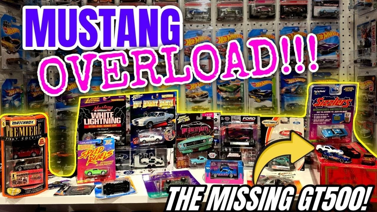 Распаковка коллекционной модели Mustang!