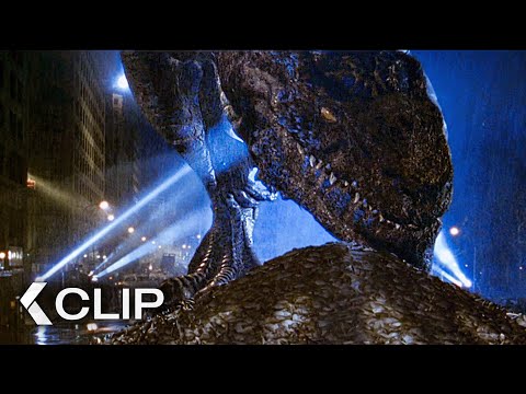 Fish Bait For Godzilla Scene GODZILLA 1998