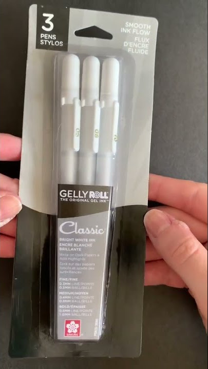 Bright White GellyRoll Pens - 3 Piece Set, Hobby Lobby
