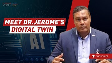 Meet my Digital Twin: Dr. Jerome’s Digital Twin Speaks on AI & Marketing  #ai #aispeaker #branding