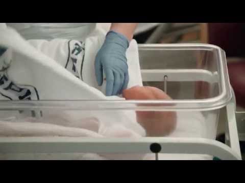 Video Sponge Bath 5 Day Old Newborn