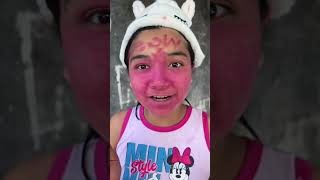  Maria belem aprendiendo a maquillarse 🤣 