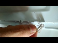 how to install LED panel light spring :)