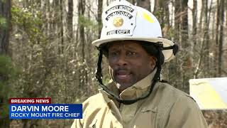 Rocky Mount recycling plant fire 75% contained
