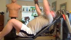 Barts Bowflex Revolution Lying Flat Bench Press 