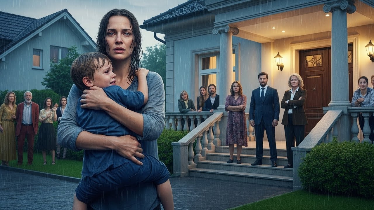 Min mand smed mig ud i regnen - 30 minutter senere ankom 3 limousiner for at hente mig.