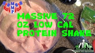 Massive Filling Cauliflower Protein Shake, Low Calories for Dieting - Mad Muscle Project Episode 4 screenshot 4