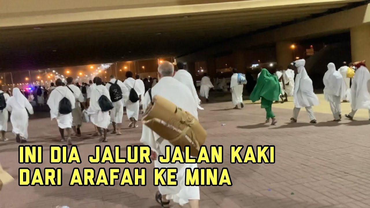 part 6 | Ramai sakali...!!! Dari arafah ke muzdalifah full jalan kaki jamaah hajji 2022