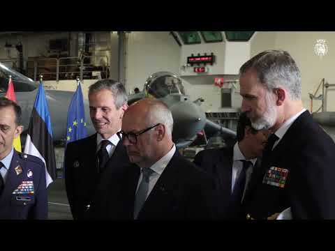 Visita del Rey y el Presidente estonio a los buques &ldquo;Juan Carlos I&rdquo; y de la fragata &ldquo;Blas de Lezo&rdquo;