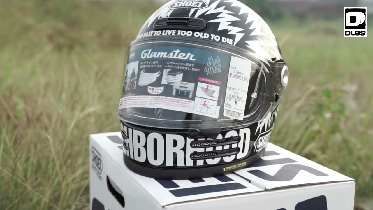 SHOEI GLAMSTER NEIGHBORHOOD✖︎DSC XXL Shoei Glamster 06