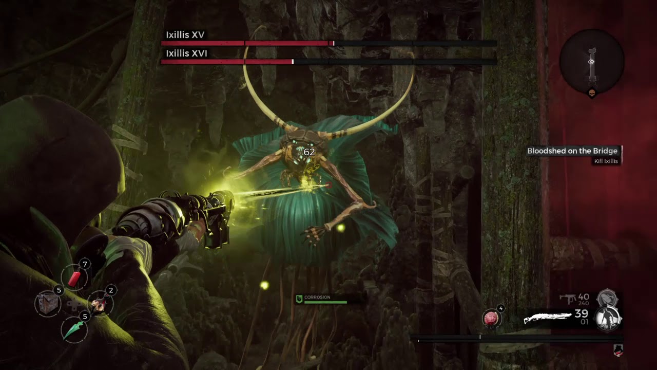 Remnant: From The Ashes - Ixillis XV Solo Boss Fight (Beam Rifle)