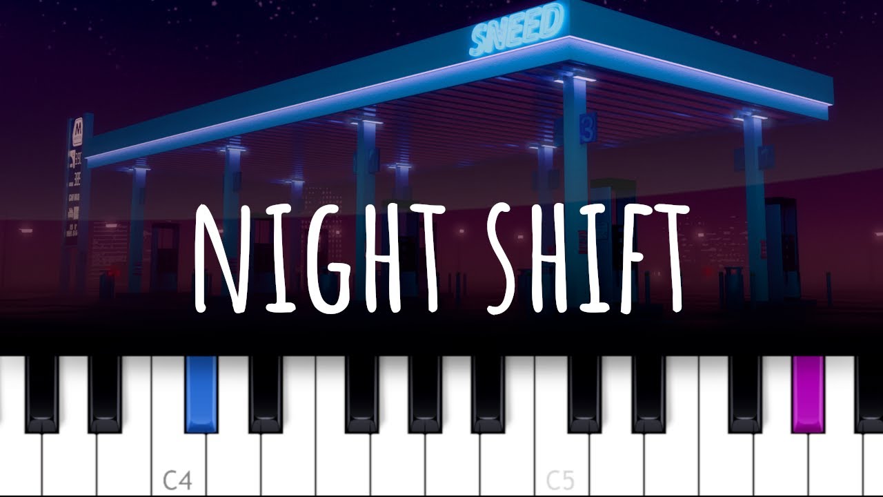 Night Shift ~ Lucy Dacus (piano tutorial) 