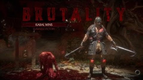 Mortal Kombat 11 - Kabal Flawless Victory