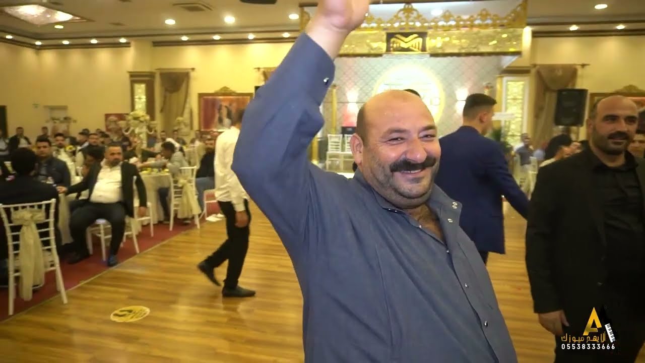 أفراح آل حيان / حفل زفاف العريس محمود رجو شراق الزيت ج 3/ الفنان أحمد كردية  مؤسسة الأيهم05538333666