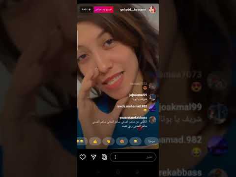 لايف جهاد حسن تحكي سبب انفصالها هي وشريف بالتفصيل