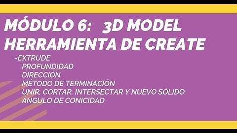 CURSO AUTODESK INVENTOR 2022 MÓDULO 6_P1   |   EXTRUDE Y EJEMPLOS