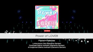 [Power of LOVE!!!] Pastel✽Palettes (Expert: FULL COMBO) | BanG Dream!