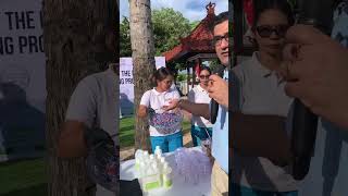 Sebuah akomodasi wisata, Ayodya Resort mengelola limbah plastik menjadi barang bernilai