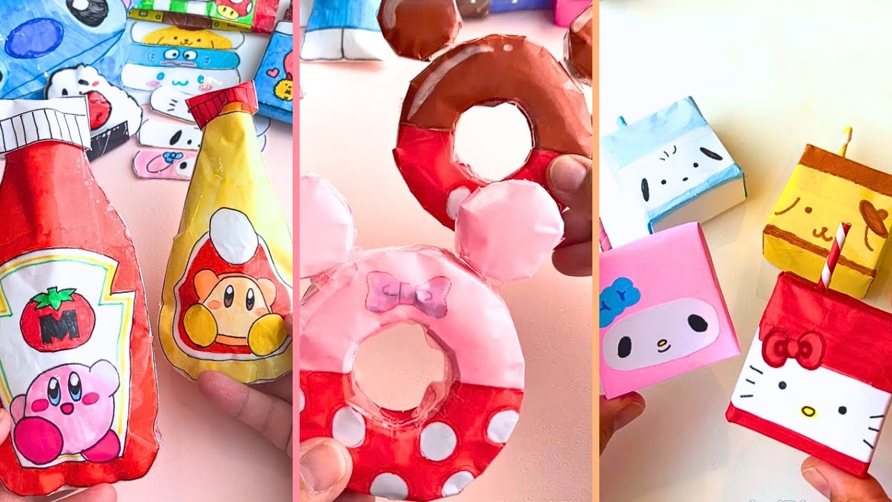 10 Easy craft ideas / miniature craft / how to make / DIY school project / mimi craft