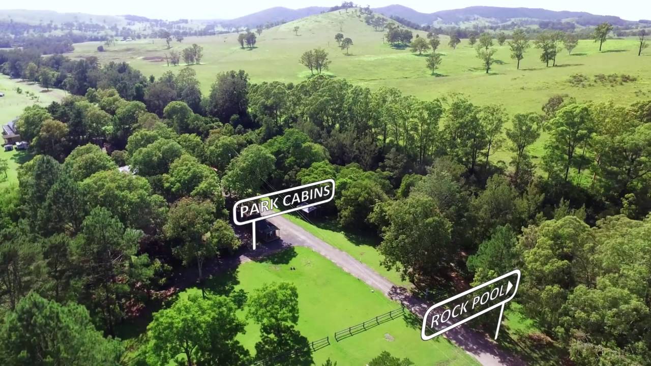 Riverwood Downs from the Air - Foothills of Barrington Tops