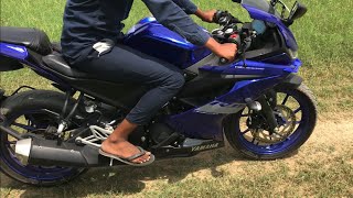 How To Ride Yamaha R15 - Yamaha R15 चलाना सीखे सिर्फ 3 मिनट मे