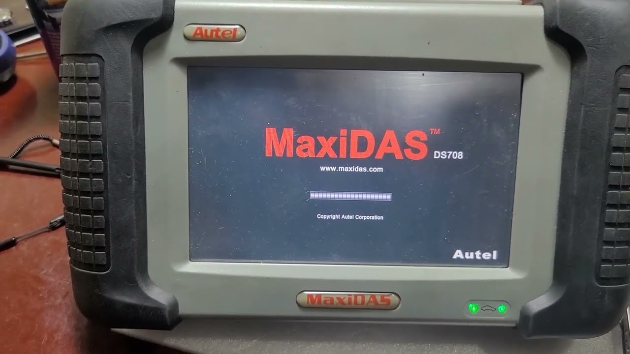 autel ds708 run fimrware