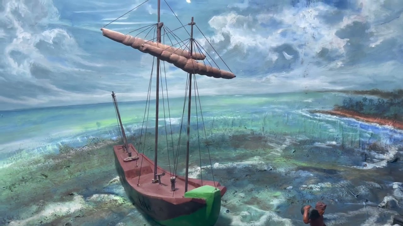 Di dalam monumen tengah kota klungkung