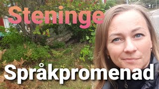 Språkpromenad i Steninge