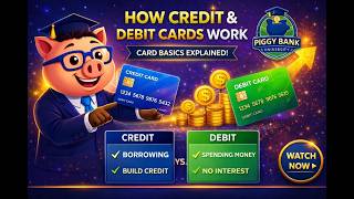 Credit vs Debit Cards Explained for Kids & Teens (Easy Guide)